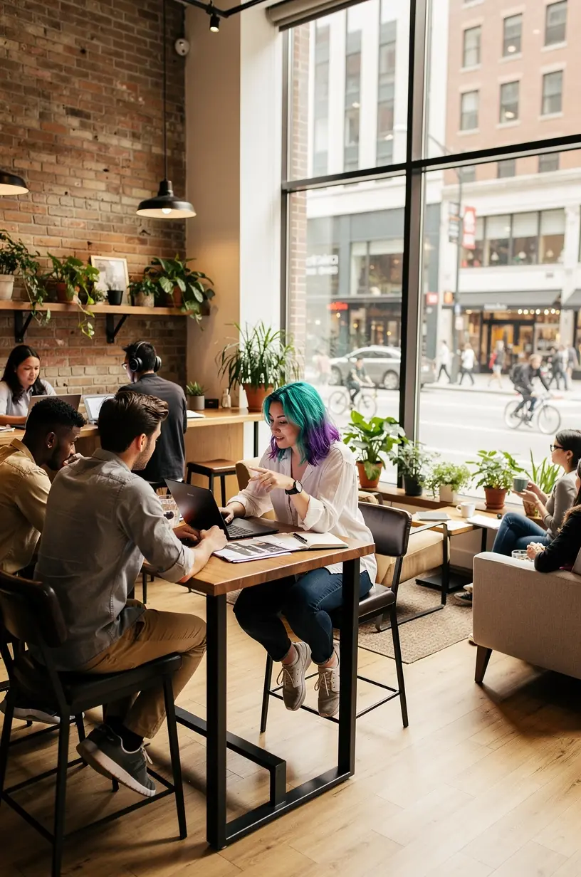 Community members engaging in outdoor fitness activities.